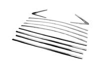 Полный комплект окантовки окон (для версии Sedan, нержавейка) фото 4