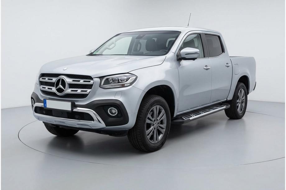 Mercedes X class 2017-2020 гг. Боковые Подножки Sunrise (2 шт., Алюминий) Фото 1