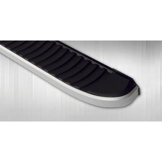 Боковые Подножки Tayga Grey V1 (2 шт., Алюминий) Mercedes X class 2017-2020 гг. фото 2