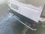 Mercedes Sprinter W901/902/903/904/905 1995–2006 гг. Накладка на багажник (2 части, нержавейка) фото 3