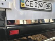 Накладка на багажник (2 части, нержавейка) фото 2