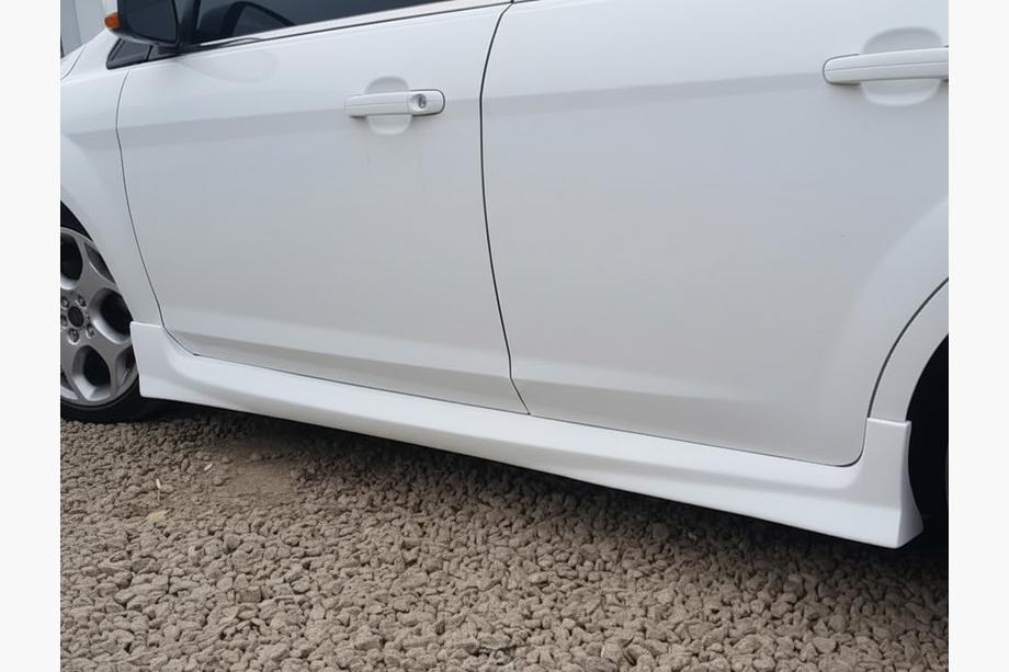 Ford Focus II 2005-2008 гг. Боковые пороги HB (грунтованные под покраску) Image