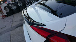 Honda Civic Sedan X 2016-2021 гг. Спойлер Анатомик (под покраску) фото 1