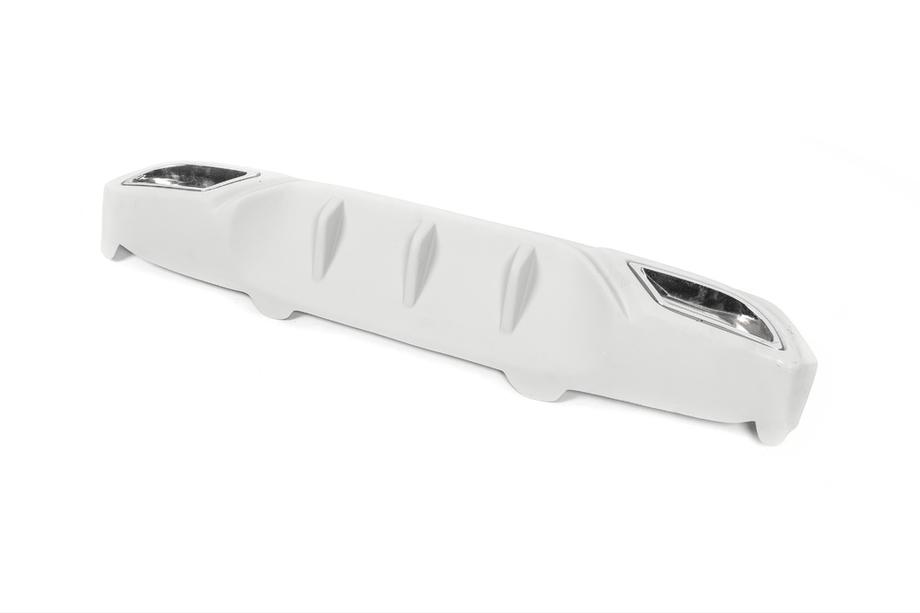 Диффузор заднего бампера (Meliset, под покраску) Image