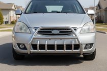 Kia Carens 1999-2012 гг. Кенгурятник WT003 (нержавейка) фото 1