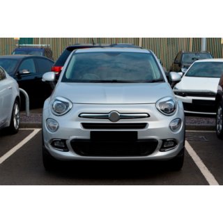 Накладки на Противотуманные Фары (Нержавейка) Fiat 500X 2014-2024 гг. фото 2