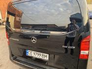 Mercedes Vito/V-class W447 2014- гг. Молдинг заднего стекла (малое стекло) нержавейка фото 4