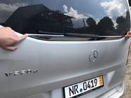 Mercedes Vito/V-class W447 2014- гг. Молдинг заднего стекла (малое стекло) нержавейка фото 6