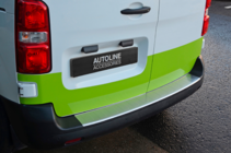Toyota Proace 2016- гг. Накладка на задний бампер OmsaLine Нержавейка фото 7