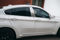 Полный комплект хромированных окантовок окон нержавейка (10 шт.) фото 1 Полный комплект хромированных окантовок окон нержавейка (10 шт.) фото 1