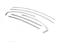 Верхние молдинги окон нержавейка (6 шт) фото 3