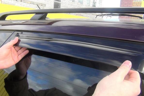 Как установить ветровики