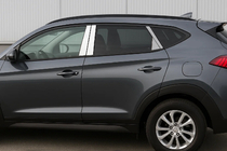 Накладки на стойки из нержавеющей стали фото 1