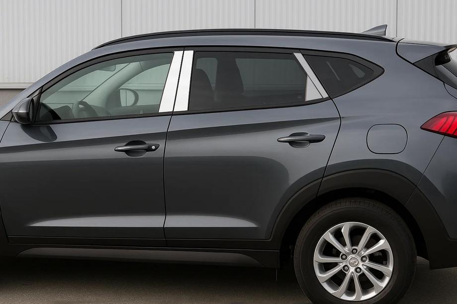 Накладки на стойки из нержавеющей стали Image