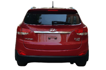 Hyundai IX-35 2010-2015 гг. Хромированная накладка над номером (широкая) фото 1