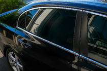 Honda Civic Sedan VIII 2006-2011 гг. Полный комплект хромированных окантовок окон нержавейка (12 шт.) фото 2