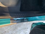 Toyota C-HR 2016-2023 гг. Накладки на пороги Nataniko (4 шт., нержавейка) Premium - Лента 3M, 0.8 мм фото 4