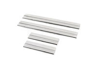 Toyota C-HR 2016-2023 гг. Накладки на пороги Nataniko (4 шт., нержавейка) Premium - Лента 3M, 0.8 мм фото 6