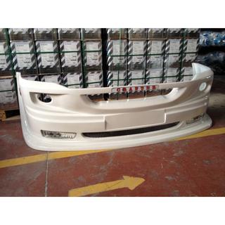 Передний бампер 2012↗ (Era с губой, грунтованный под покраску) Volkswagen Crafter 2006-2016 гг. фото 2