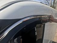 Fiat Doblo II 2010-2022 гг. Ветровики с хромированным молдингом (4 шт, Niken) фото 5