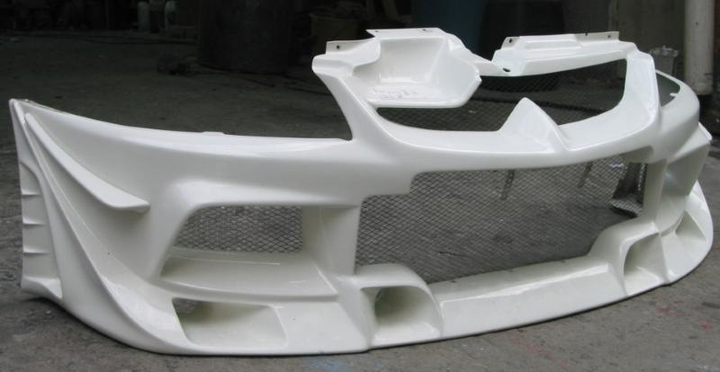 Тюнинговый бампер своими руками