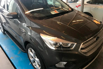 Ford Kuga/Escape 2013-2019 гг. Боковые пороги Bosphorus Grey (2 шт., алюминий) фото 3