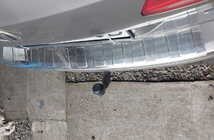 Volkswagen Passat B7 2012-2015 гг. Накладка на задний бампер Carmos (SW, нержавейка) фото 8