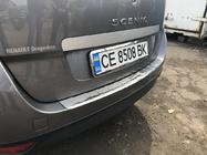Renault Scenic/Grand 2009-2016 гг. Накладка на задний бампер Carmos (Grand, нержавейка) фото 6