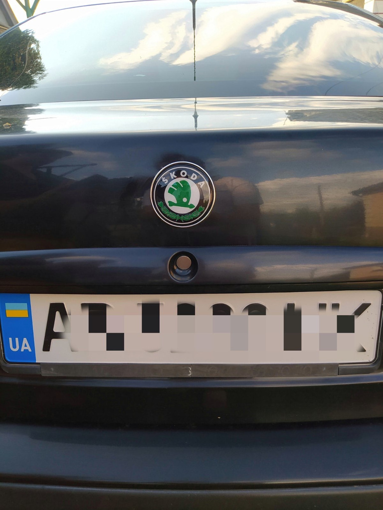 Емблема Туреччина (78 мм) Передня для Skoda Octavia I Tour A4 1996-2010 рр - фото 4