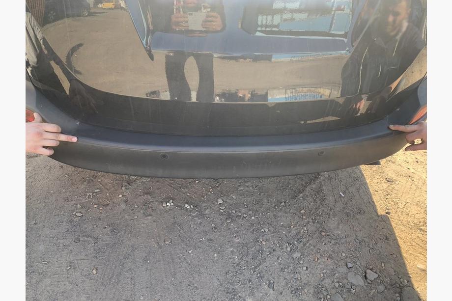 Toyota Rav 4 2013-2018 гг. Накладка на Задний Бампер ABS (Пластик) Фото 4