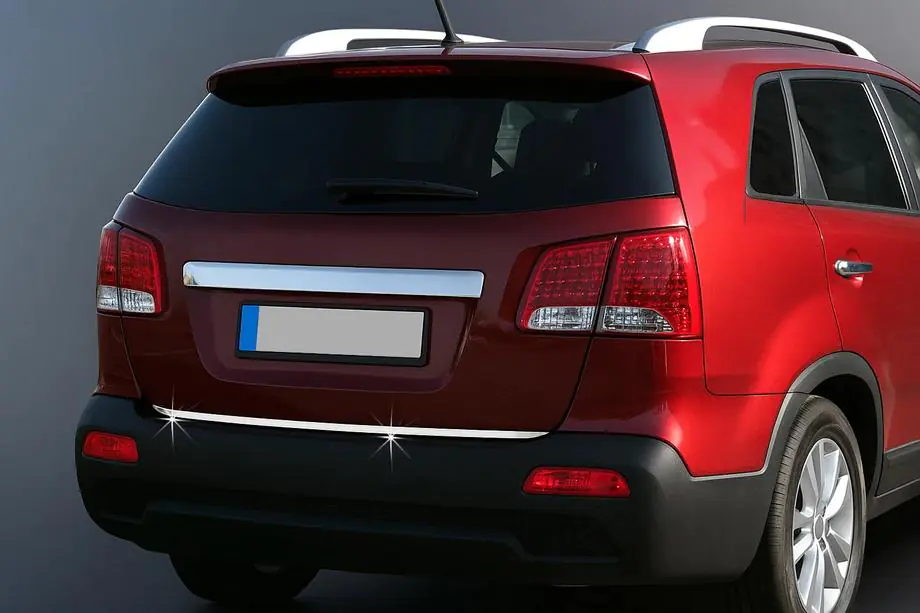 Kia Sorento II XM 2009-2014 гг. Накладка на багажник нержавейка (2009-2013) Image