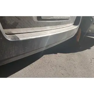 Накладка на багажник нержавейка фото 1