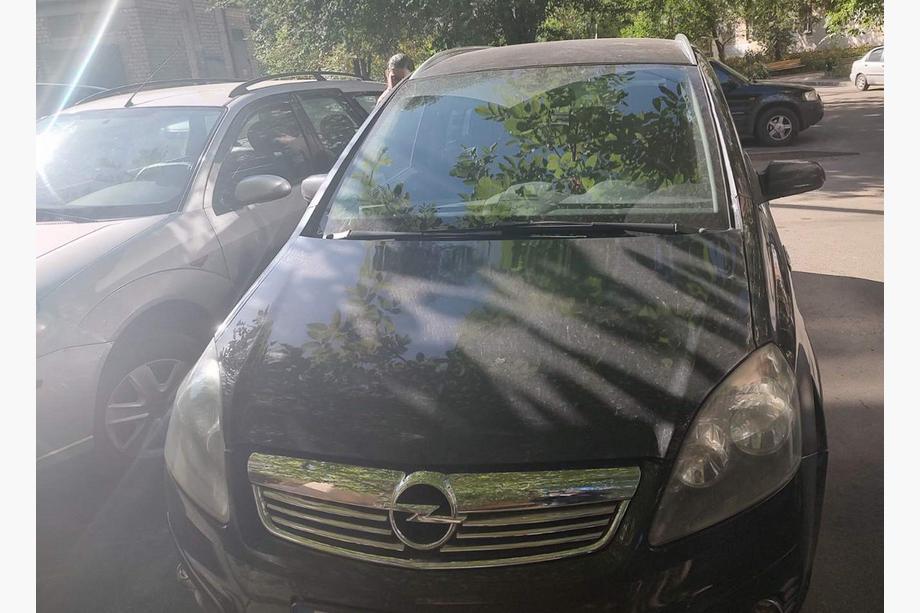 Opel Zafira B 2005–2011 гг. Хромированные Накладки на Решетку (6 шт, Нержавеющая Сталь) Фото 4