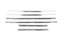 Нижние молдинги окон нержавейка (6 шт) фото 8