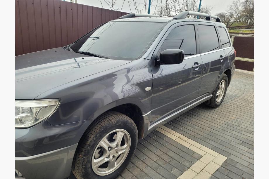 Mitsubishi Outlander 2001-2006 гг. Нижние молдинги окон нержавейка (6 шт) Фото 4