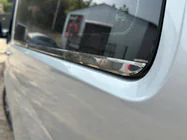 Volkswagen T5 Multivan 2003–2010 гг. Нижние молдинги окон (6 частей, нержавейка) фото 5