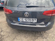 Volkswagen Passat B8 2015-2023 гг. Накладка на задний бампер Carmos V1 (SW) фото 5