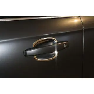 Накладки на чашки под ручки из нержавеющей стали (4 шт) Chevrolet Orlando 2010-2018 гг. фото 1