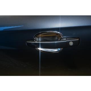 Накладки на чашки под ручки из нержавеющей стали (4 шт) фото 3