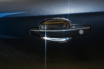 Накладки на чашки под ручки из нержавеющей стали (4 шт) фото 3