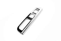 Skoda Octavia II A5 2010-2013 гг. Окантовка кнопки стеклоподъемника (нержавейка) фото 2