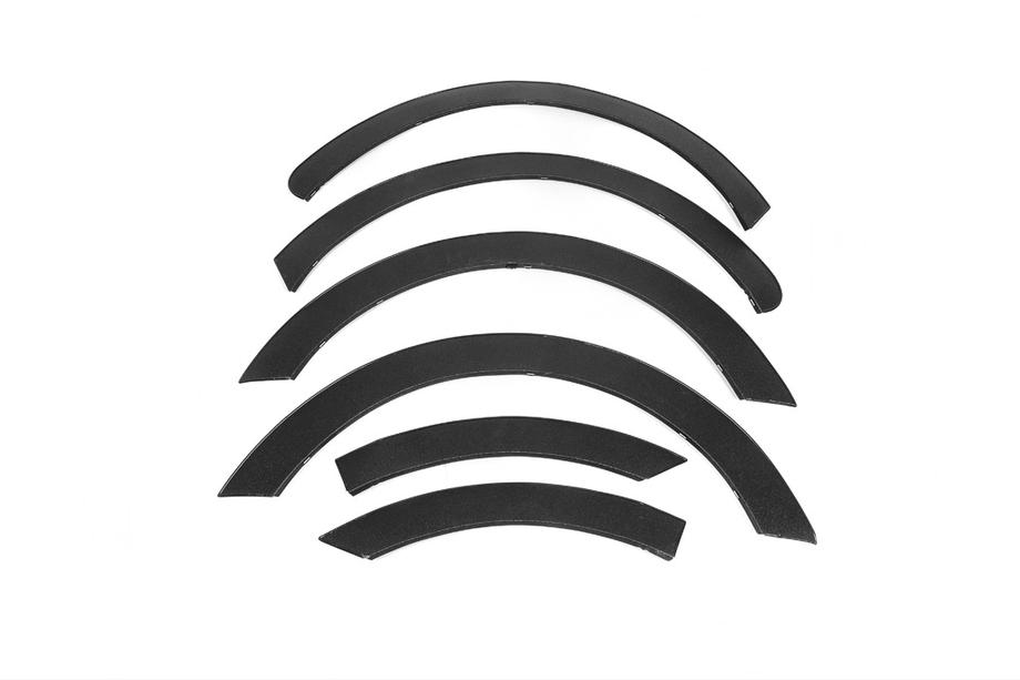 Накладки на арки (6 шт, черные, металл) Image