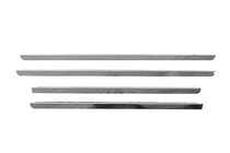 Молдинги стекол Черный Хром (4 шт., нерж. сталь) фото 3