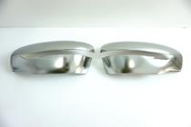 Nissan Qashqai 2014-2021 гг. Накладки на Зеркала Серый Мат (2 шт., Пластик) фото 2