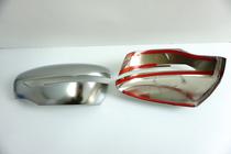 Nissan X-trail T32/Rogue 2014-2021 гг. Накладки на Зеркала Серый Мат (2 шт., Пластик) фото 3