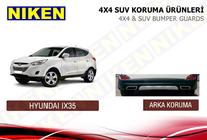 Hyundai IX-35 2010-2015 гг. Задняя Пластиковая Накладка V3 фото 6