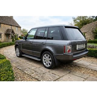 Боковые Подножки Maydos V2 (2 шт., Алюминий и Нержавейка) Range Rover III L322 2002-2012 гг. фото 1