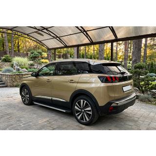 Боковые Подножки Maya V1 (2 шт., Алюминий) Peugeot 3008 2016-2023 гг. фото 1