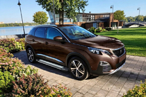 Peugeot 3008 2016-2023 гг. Боковые Подножки Rainbow (2 шт., Алюминий) фото 1