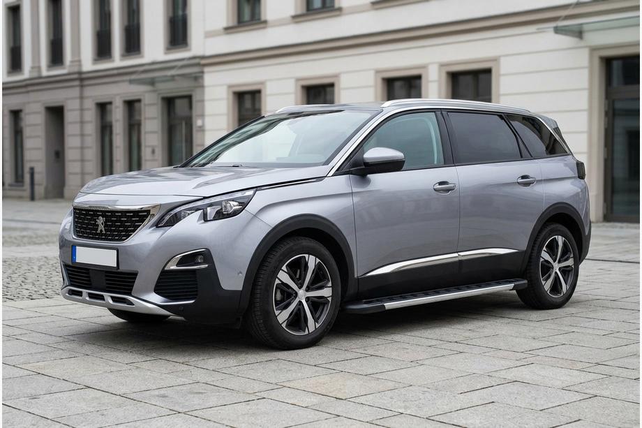 Peugeot 5008 2016-2023 гг. Боковые пороги RedLine V1 (2 шт., алюминий) Image